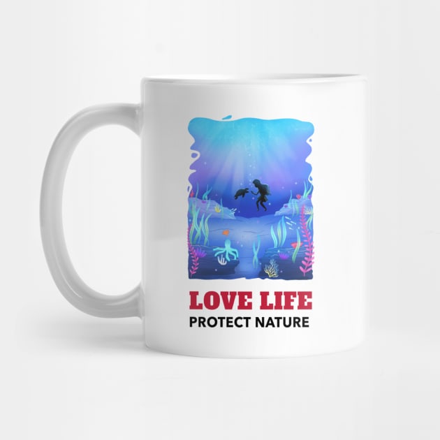 Love Life Protect Nature No. 2 by SouthAmericaLive